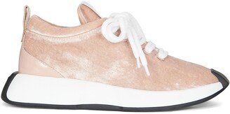 Ferox velvet sneakers