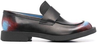 1978 Square-Toe Leather Loafers