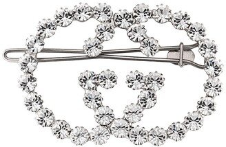 GG crystal-embellished hair clip