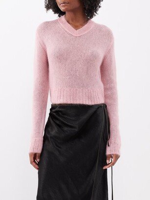 Kosma V-neck Mohair-blend Sweater