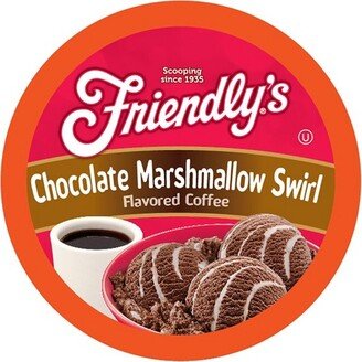 Friendly's Ice Cream Flavored Coffee Pods,Keurig compatible,Chocolate Marshmallow,40 Count