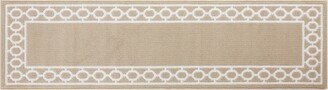 Christine Trellis Border Tufted Runner Rug, 26