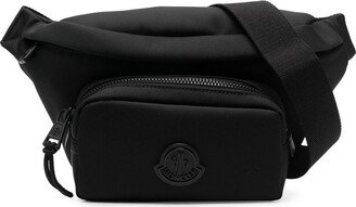 Durance logo-patch belt bag