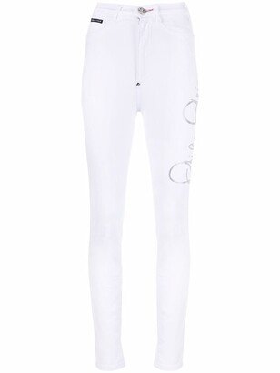 Logo-Print Leg Jeggings