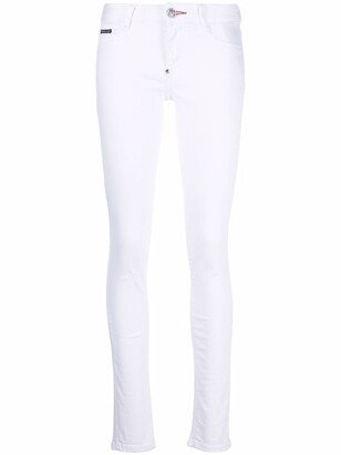 Logo-Patch Detail Jeggings