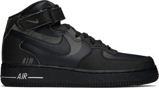 Black Air Force 1 Mid '07 Sneakers