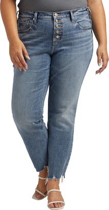 Plus Size Beau High Rise Slim Leg Jeans