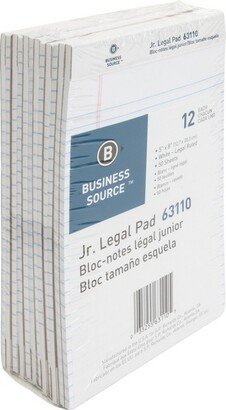 Business Source Legal Pads Jr. Legal Ruled 50 Sht 5