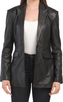 Leather Blazer for Women