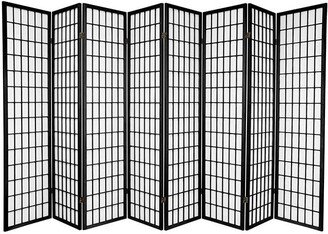 Wood and Rice Paper Windowpane Shoji Screen