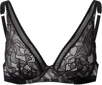 Nets & Roses Plunge Bra