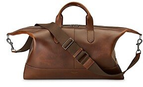 Canfield Classic Holdall Navigator Gm Leather Duffel Bag