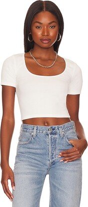 Green Shawn Crop Top-AA