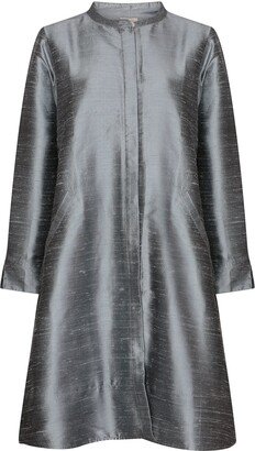 Nologo-Chic Super Mix Coat Silk - Silver