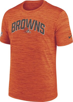 Men's Dri-FIT Velocity Athletic Stack (NFL Cleveland Browns) T-Shirt in Orange