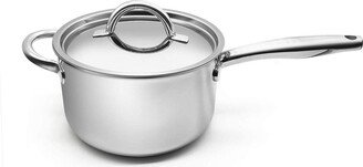 Mega Casa Megacasa 4 Quart Triple-Ply Stainless Steel Saucepan with Lid