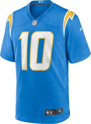 Men's NFL Los Angeles Chargers (Justin Herbert) Game Jersey in Blue