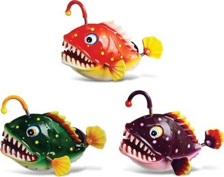 Anglerfish Refrigerator Bobble Magnets Set of 3