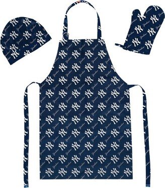 MLB Apron, Mitt, Hat Grill Tool Set - 3pc