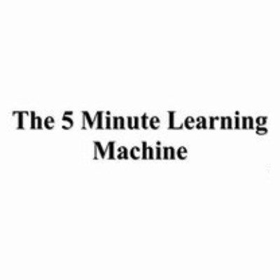 5 Minute Learning Machine Promo Codes & Coupons