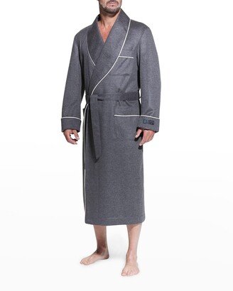 Men's Solid Shawl Robe