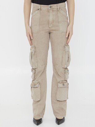 Cotton Cargo Trousers-AB