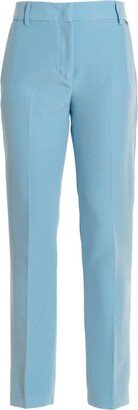 Mid-Waist Cropped Tailored Trousers