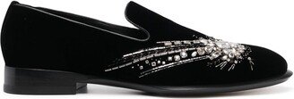 Astral Jewel crystal-embellished slippers