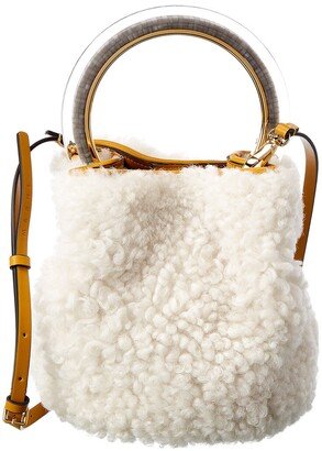 Pannier Shearling Bucket Bag