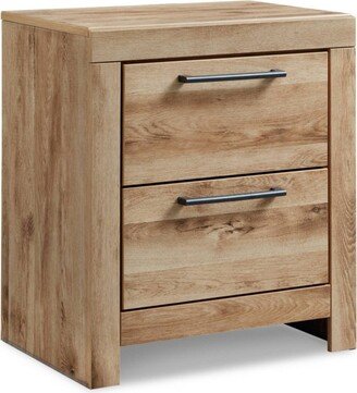 Hyanna Nightstand Brown/Beige