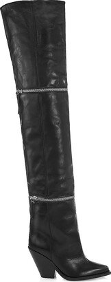 Lelodie Over-The-Knee Leather Boots