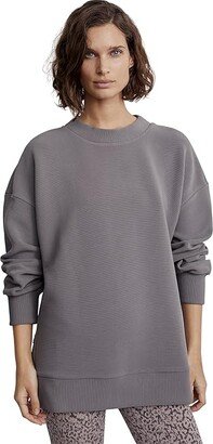 Mae Boyfriend Sweat (Charcoal Grey) Women's Clothing