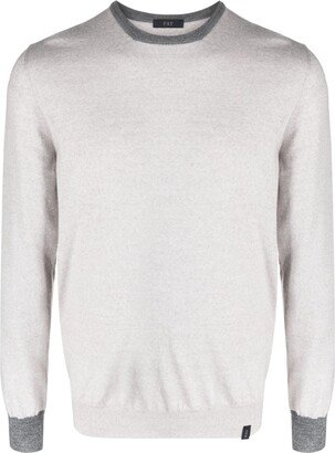 Logo-Patch Two-Tone Jumper