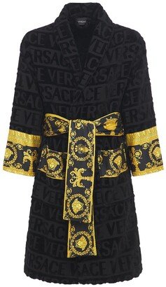 Barocco & Robe cotton bathrobe-AB