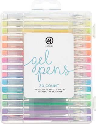 U Brands Gel Pens Assorted Pkg/30