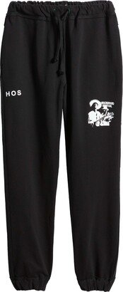 Head of State Gender Inclusive Underground Spiritual Logo Graphic Joggers