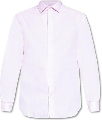 Long Sleeved Buttoned Shirt-AB