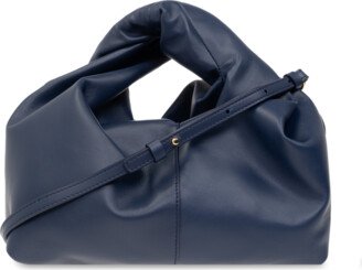 ‘Twister Hobo’ Shoulder Bag Navy - Blue