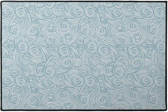 Door Mats: Kahuna Door Mat, Blue