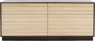 Stassie 6 Drawer Cane Dresser