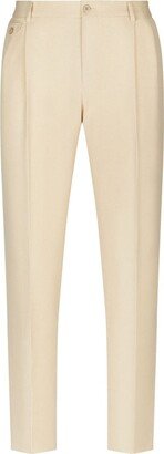 Pressed-Crease Tailored Trousers-AE