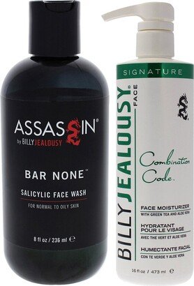 Bar None Salicylic Face Wash & Combination Code Face Moisturizer-AA