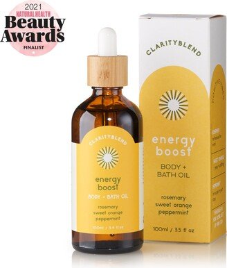 Clarity Blend Aromatherapy Energy Boost Bath & Body Oil
