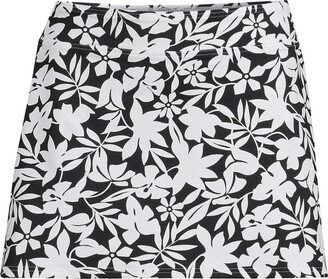 Women's Petite Tummy Control Swim Skirt Swim Bottoms Print