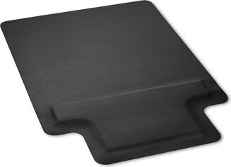 WorkOnIt 54 x 36 Anti-Fatigue Chair Mat for Hardwood Floors, Sit or Standing Desk, Black