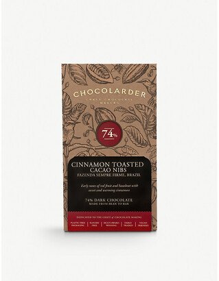 Chocolarder Cinnamon-toasted Cacao nib Dark Chocolate bar 70g