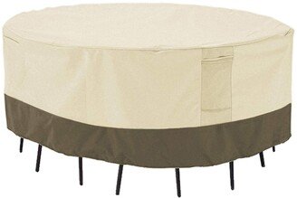 Waterproof Round Patio Dining Set Cover