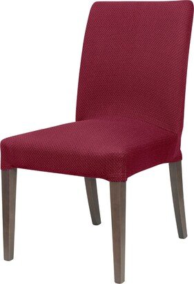 Premius Monica Dots Stretch Dining Room Chair Cover, 42x16 Inches