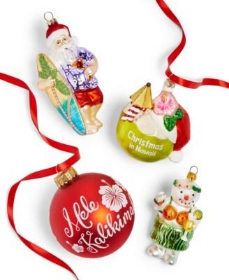 Hawaii Ornament Collection Created For Macys