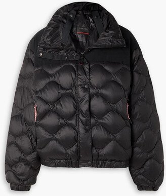 Manu-D quilted shell down jacket